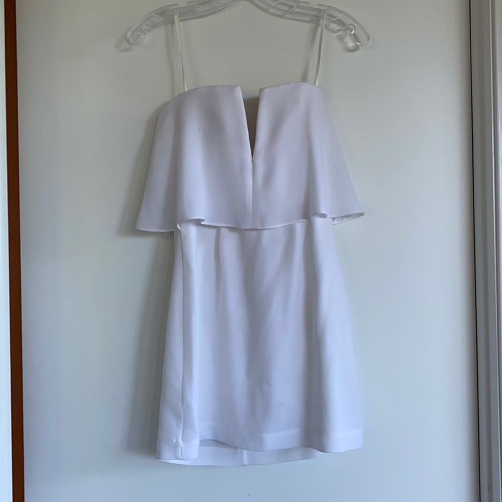 White cocktail dress